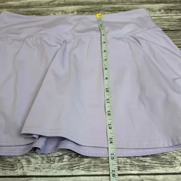 all in motion Women's Mini Athletic Skirt XL Extra Large Lavender Lilac Purple - Picture 9 of 11
